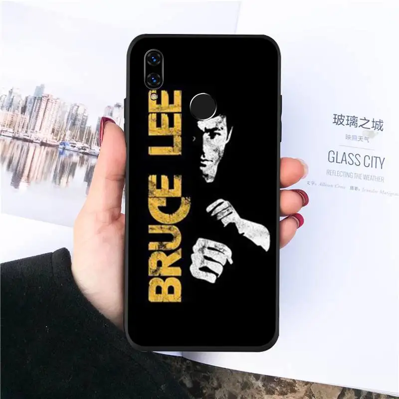 

Kungfu Taekwondo lixiaolong Phone Case For Huawei honor Mate P 10 20 30 40 Pro 10i 9 10 20 8 x Lite Luxury brand shell