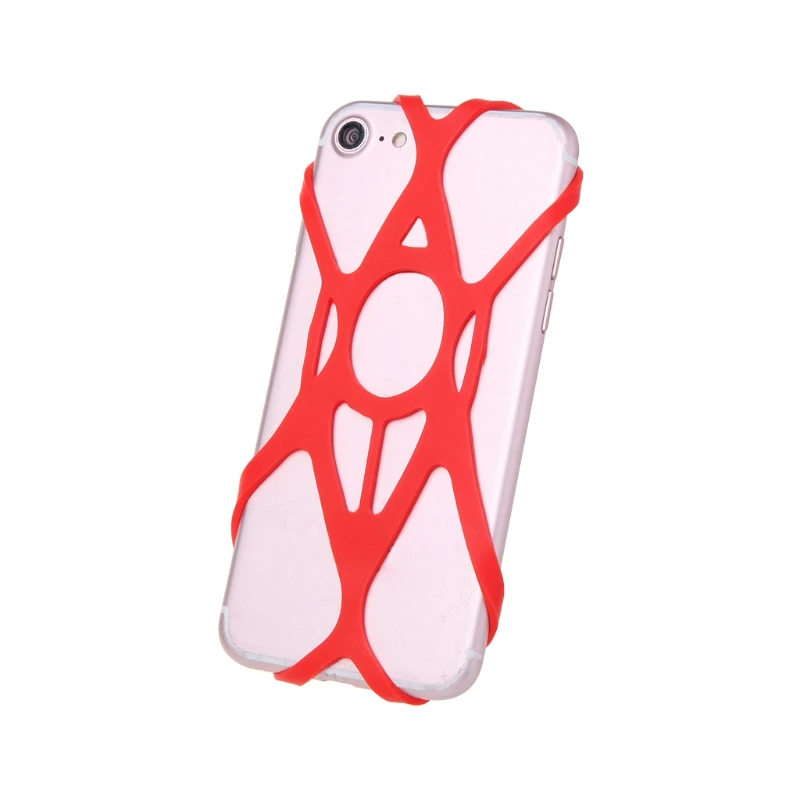 Силиконовый держатель для мобильного телефона с креплением на руль мотоцикла