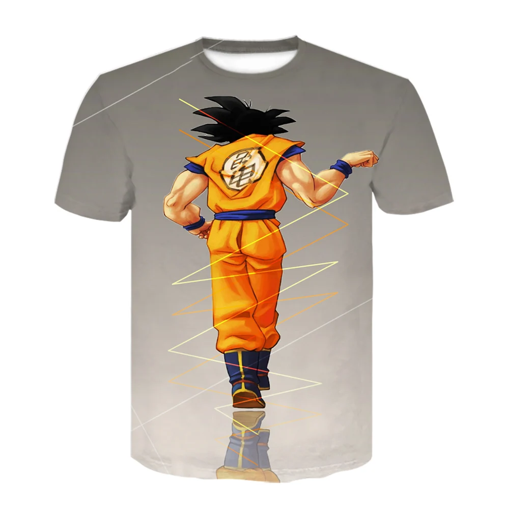 D-739 Новое поступление, забавная 3d футболка Master Roshi, летние хипстерские футболки с коротким рукавом, мужские/женские футболки с аниме Dragon Ball Z, мужские футболки - Цвет: D-739
