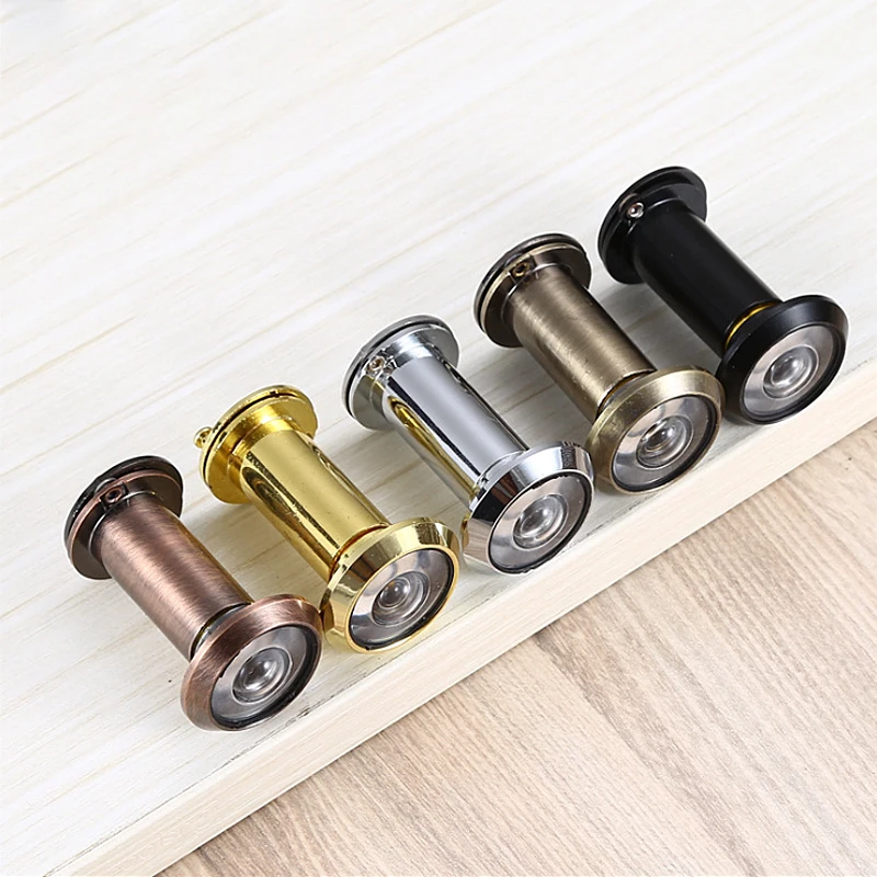 200 градусов Регулируемый дверной глазок шпион для домашней безопасности двери