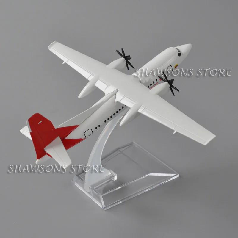 Литый под давлением Металл 1:180 модель самолета игрушки Fokker F50 Avianca Airliner 16 см