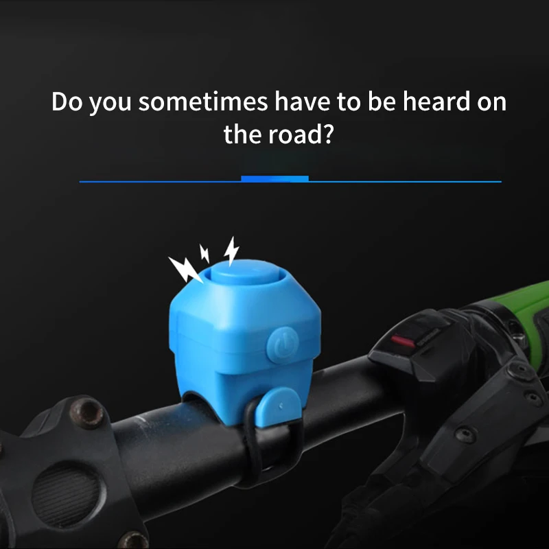 Велосипедный звонок легко установить аксессуары портативное крепление анти коррозия звуковой сигнал