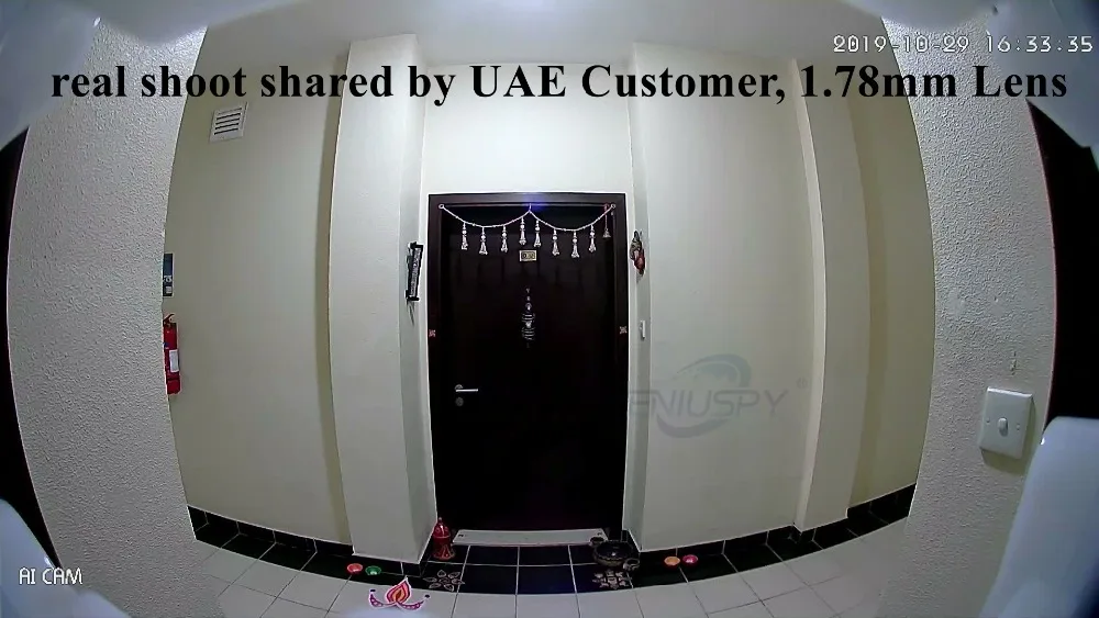 Дверной глазок отверстие безопасности 1080P HD Onvif 1,78 мм объектив широкоугольный Рыбий глаз CCTV сеть мини глазок Дверь WifI P камера P2P TF карта