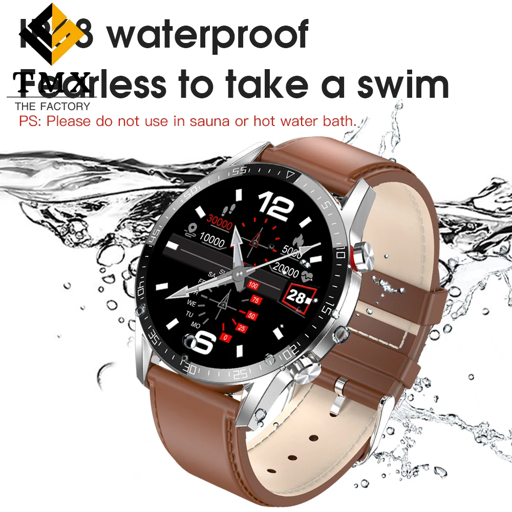 

Smart Watch 2021 IP68 Waterproof Smartwatch Men ECG Reloj Inteligente Smart Watch for Android Phone Iphone IOS Huawei