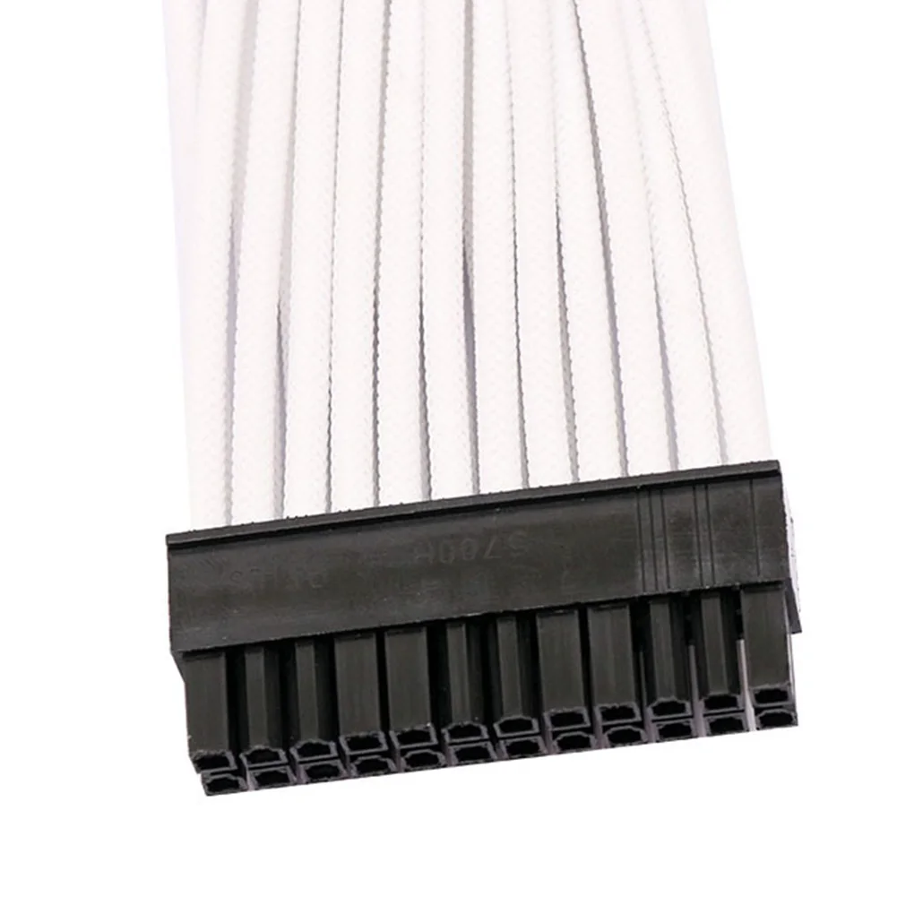 18AWG удлинитель питания набор ATX 24Pin EPS 8P 2 PCI-E рукав PSU кабель Шнур для ПК компьютер