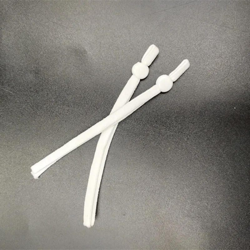 5 мм маска эластичная лента для ушей регулируемые силиконовые кнопки Пряжка