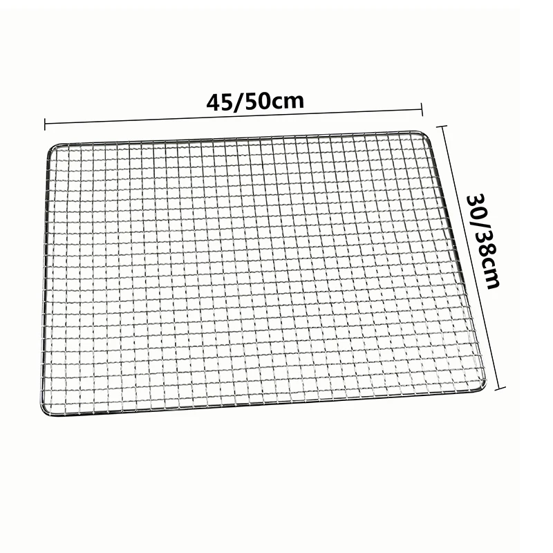 Решетка для гриля из нержавеющей стали Стойка проволочной сетки 1 шт. | Дом и сад