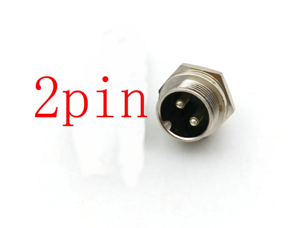 1000 шт посеребренные 16 мм GX16 2pin/3Pin/4pin/5pin/6pin /7pin/8pin мужской аудио кабель шасси