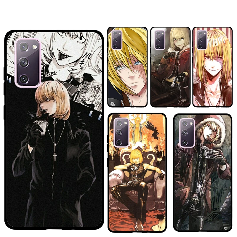 Чехол Mello с аниме Death Note для Samsung Galaxy S22 S21 Ultra 20 10 S8 S9 S10 Plus S20 FE | Мобильные телефоны и