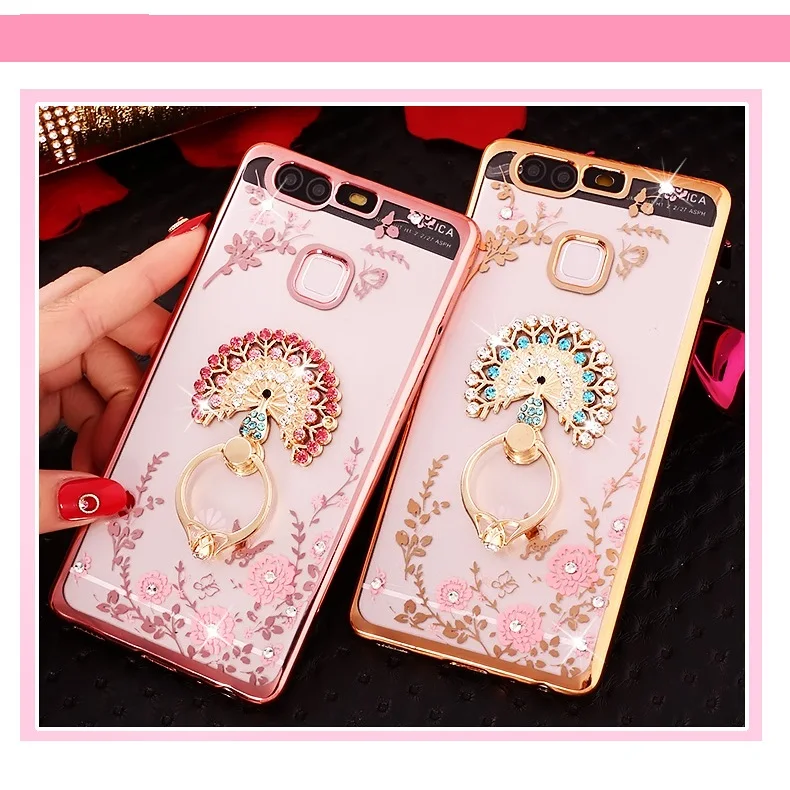 Роскошный чехол для телефона из мягкого термопластика с кристаллами