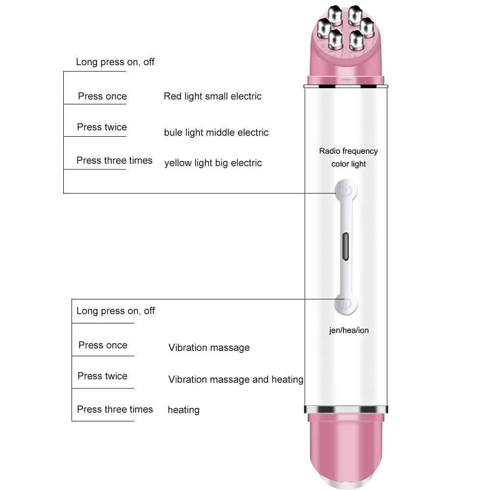 

Eye Massager Anti Wrinkle Eye Massaging Anti Aging USB Rechargeable Massager for Face Electric Eyes Beauty Beauty Instrument