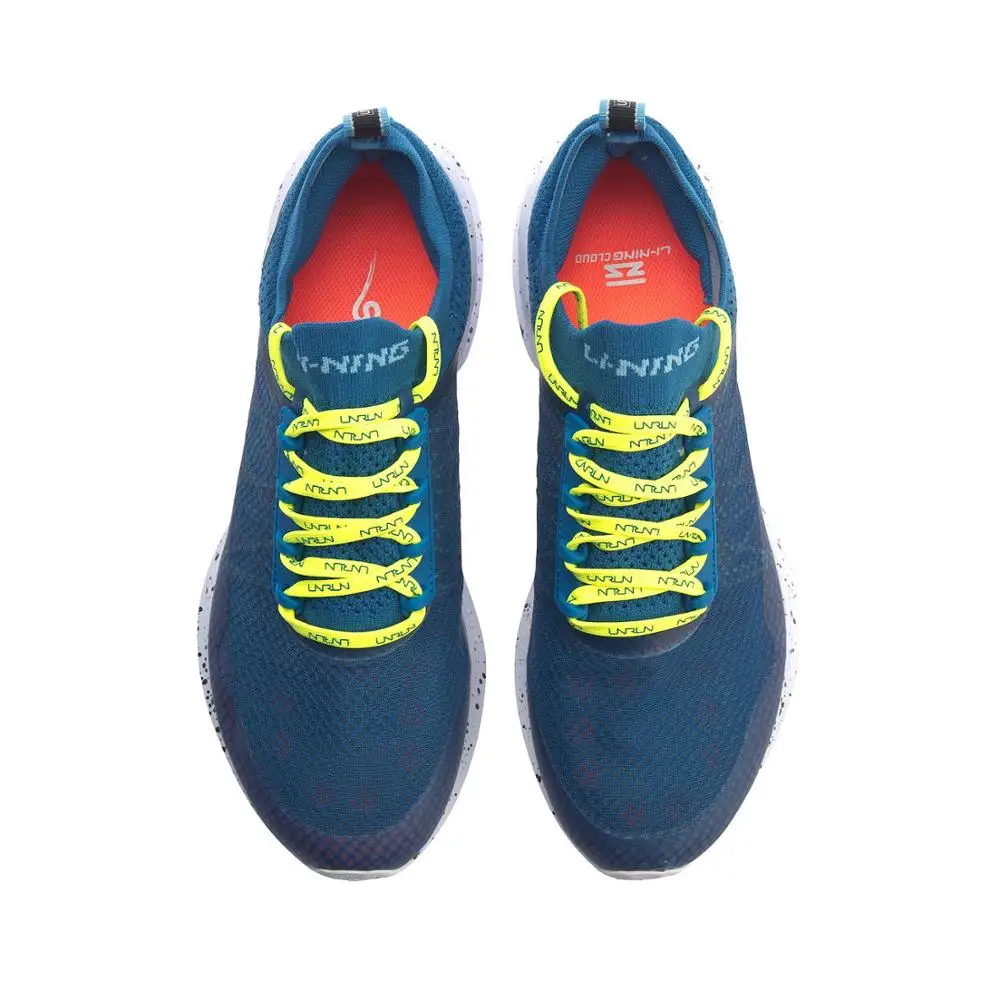 Мужская беговая Обувь Li Ning спортивная обувь с мягкой дышащей технологией CLOUD COOL