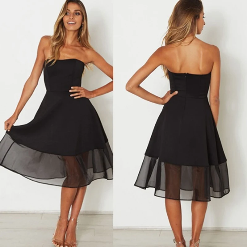 2019 осеннее женское однотонное платье вечерние платья трапециевидной формы в