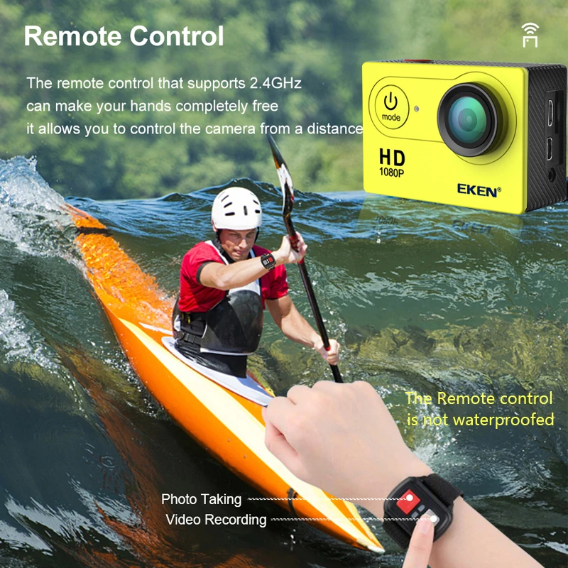 EKEN H9R EIS Action Camera Ultra HD 4K 60fps WiFi 2.0-Inch 170D Underwater Waterproof Helmet Video Recording Cameras Sport Cam enlarge