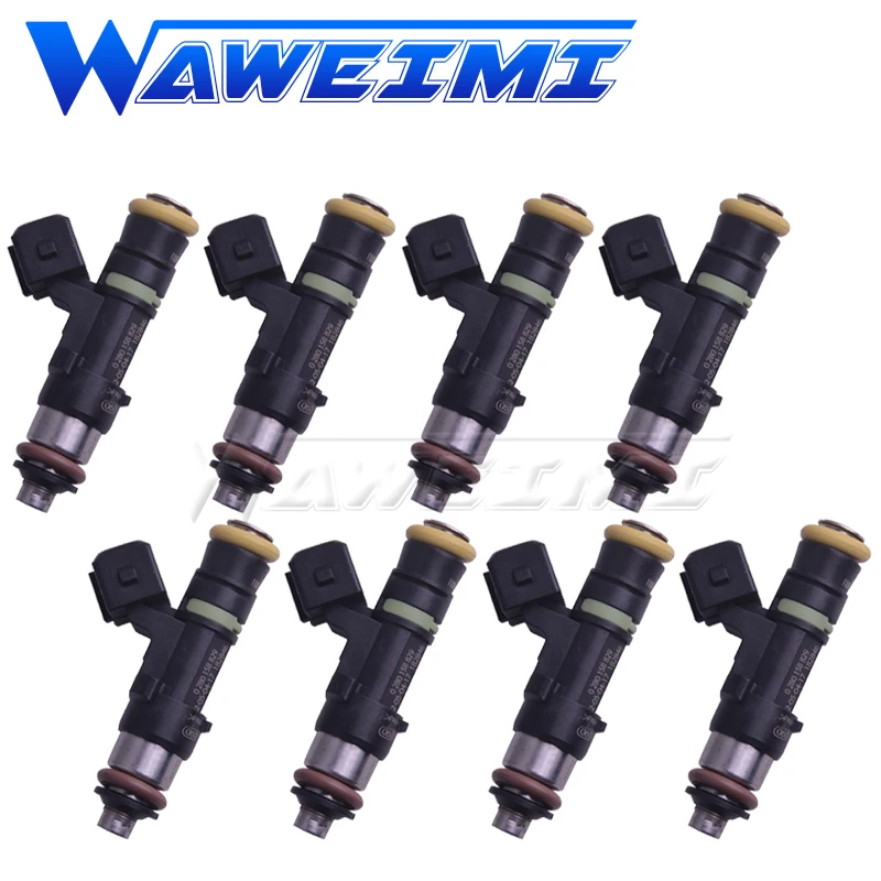 

WAWEIMI 8PCS CNG Fuel Injector Nozzle OE 0280158829 For Methane GAS petrol e85 racing