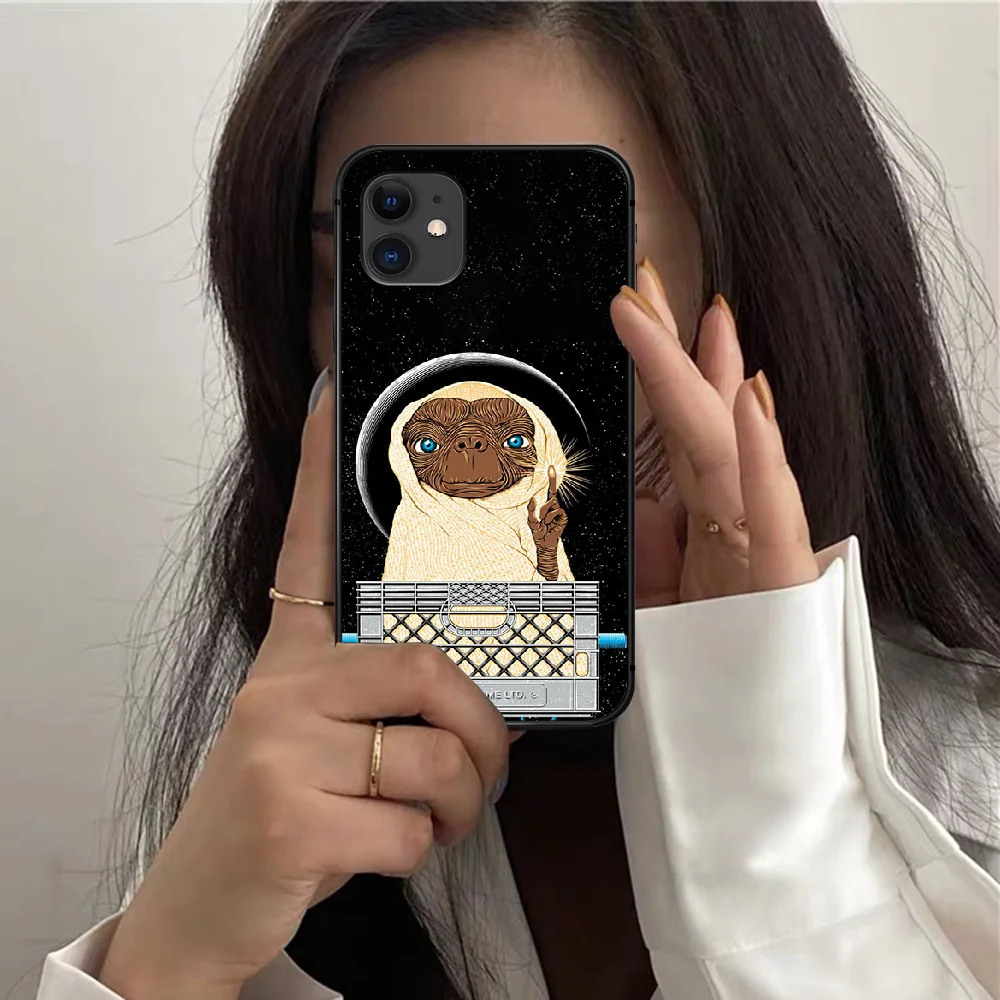

E.T. the Extra-Terrestrial Phone Case For Iphone 12 Mini 11 PRO X XR XS MAX 6 6s 7 8 Plus 4 5 5s SE 2020 black Cell Luxury Coque
