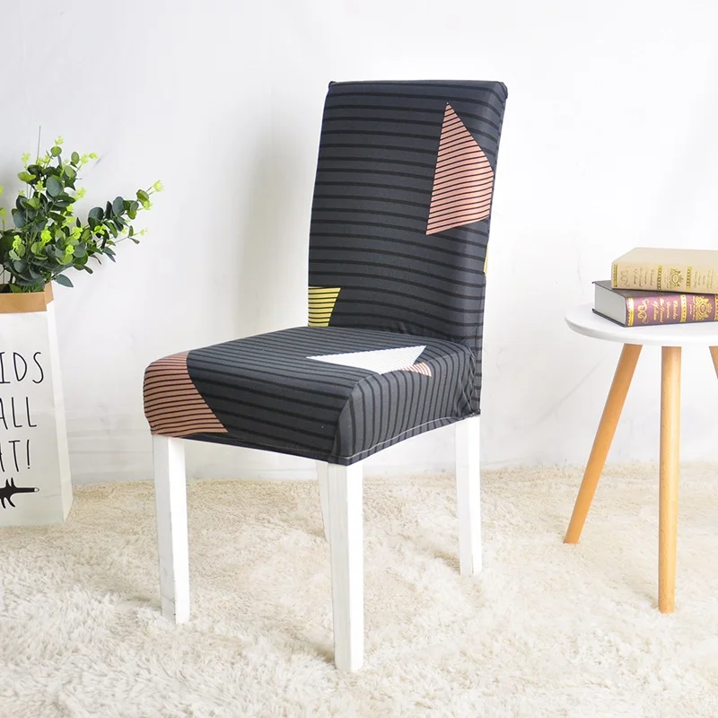 Чехлы с принтом универсальный размер чехол для кресла спандекс эластичные чехлы