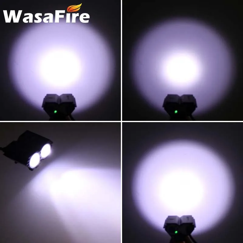Wasafire 7000LM 2x T6 велосипед светильник MTB велосипедная рулевая колонка лампы