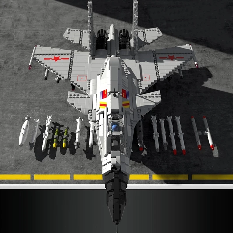

88006 Military Series Battle Plane Army Fighter Jet China J-15 US World Model Building Bricks Blocks Kits Shipboard Aircrafted