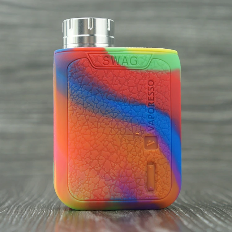 Защитный чехол для Swag 80W pod mod kit силиконовый вейпа с резиновой текстурой подходит