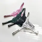 Роскошные Брендовые женские трусики, сексуальное нижнее белье с надписью стразы, удобные бесшовные атласные шелковые стринги, нижнее белье розового цвета