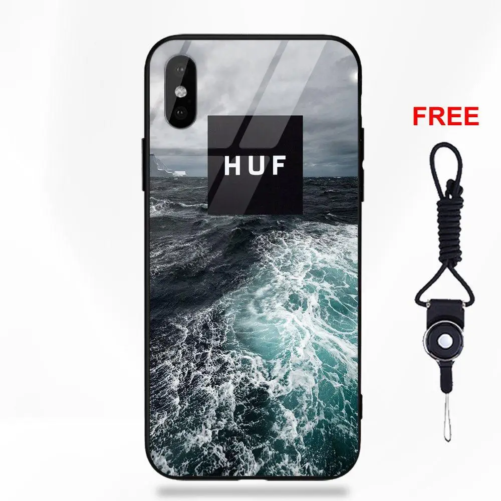 Amazing Diamond Supply Huf для Apple iPhone 5 5C 5S SE 6 6S 7 8 Plus X XS Max XR мягкая рамка из ТПУ + чехол