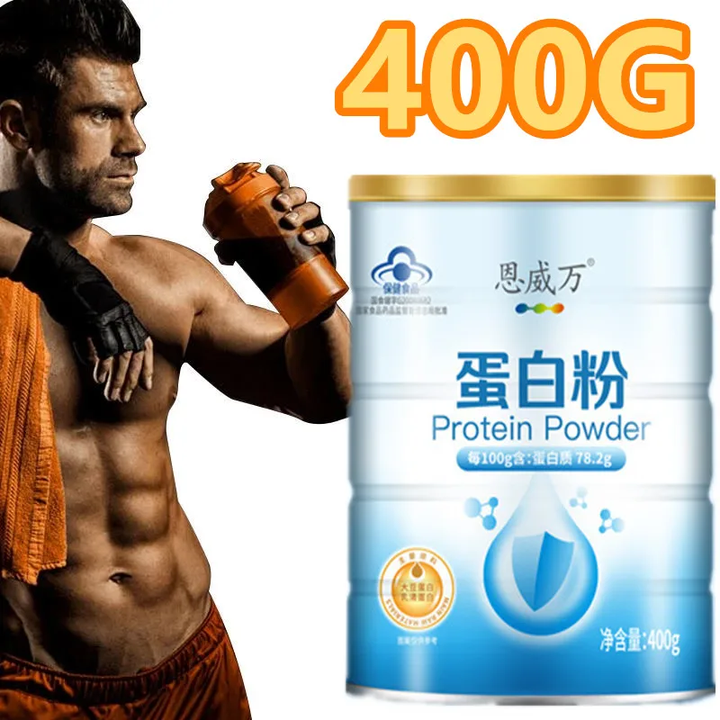 

Whey Protein Powder Instant Chocolate Soy Protein Amino Acids Hydrates Muscle-strengthening Fitness Sports Nutrition Help Vegan