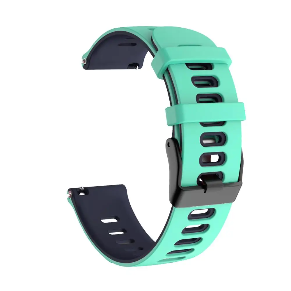 Спортивный силиконовый ремешок для Garmin Forerunner 245 M Vivoactive 4 3 подарок браслет Samsung Galaxy