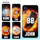 Баскетбольный чехол с персонализированным именем, для Huawei Mate 10 20 30 Lite P10 P20 P30 P40 Pro P Smart 2019 Z