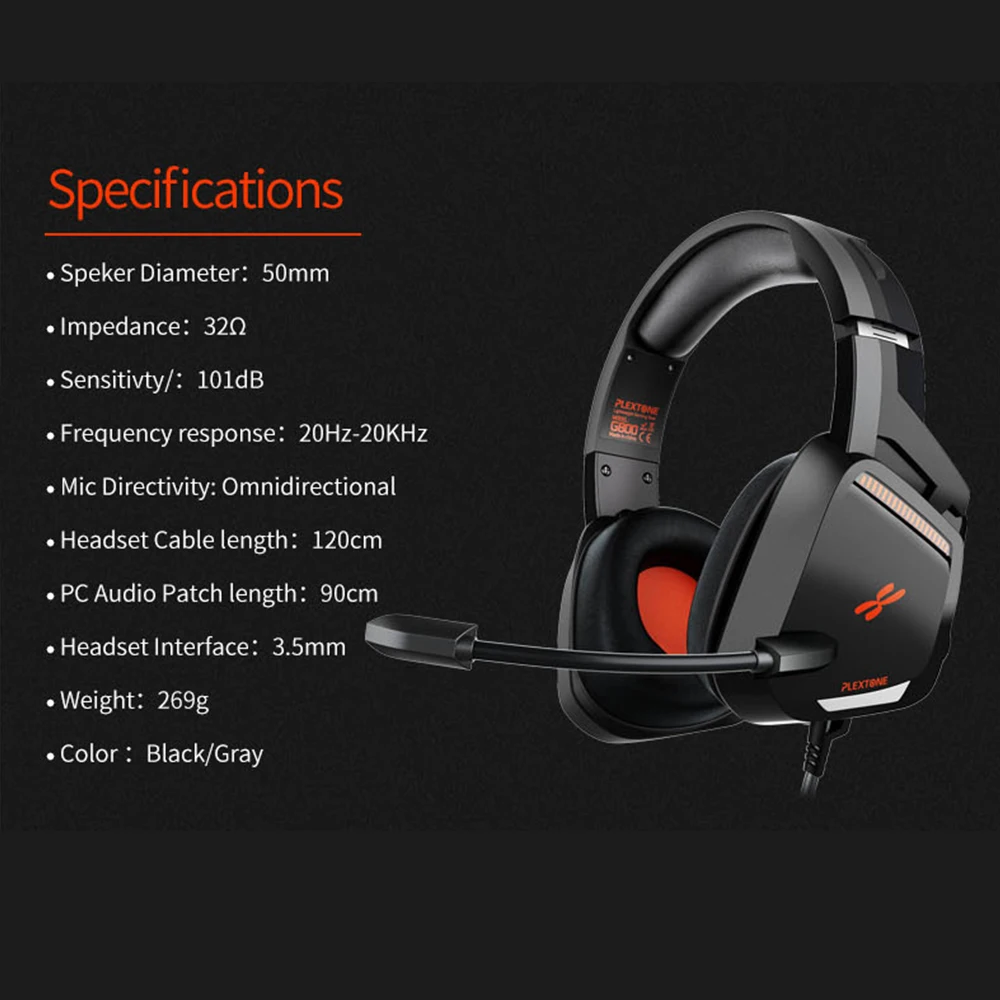 

VIRWIR Professional 3.5mm Gaming Wired Headphones Surround HIFI Earphones With Mic For SONY PS4 Computer Laptop Gamer Headsets