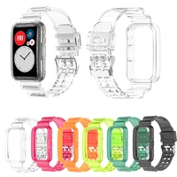 tpu glacier transparent strap for xiaomi mi band 6 5 watchband for xiaomi mi band 3 4 silicone bracelet replacement accessories
