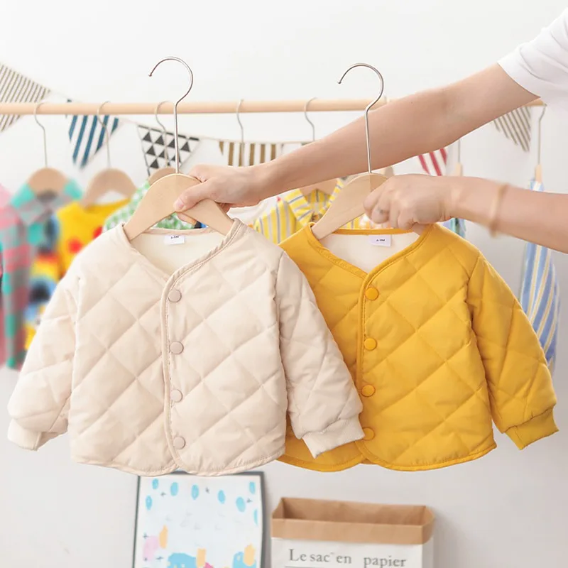 

Детская теплая куртка Bobora для мальчиков и девочек, верхняя одежда на осень