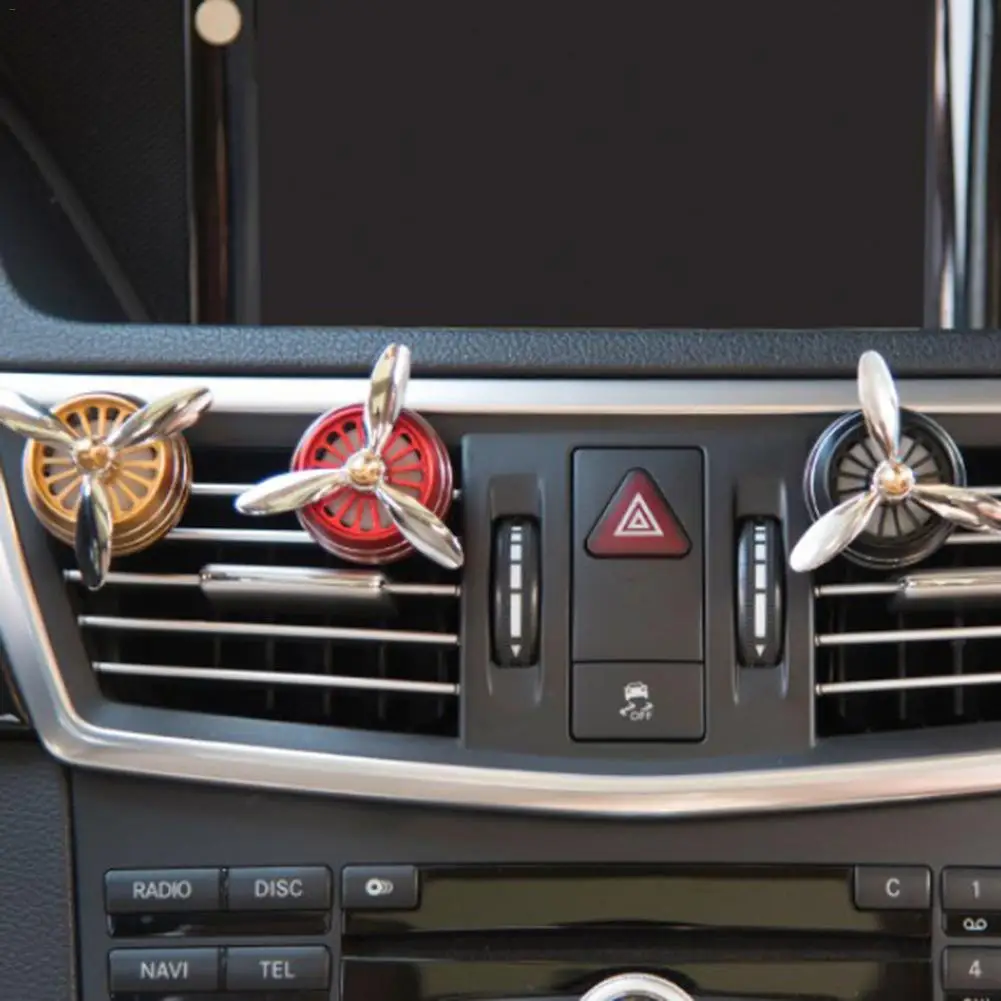 Светодиодный автомобильный вентилятор для кондиционера ароматерапия