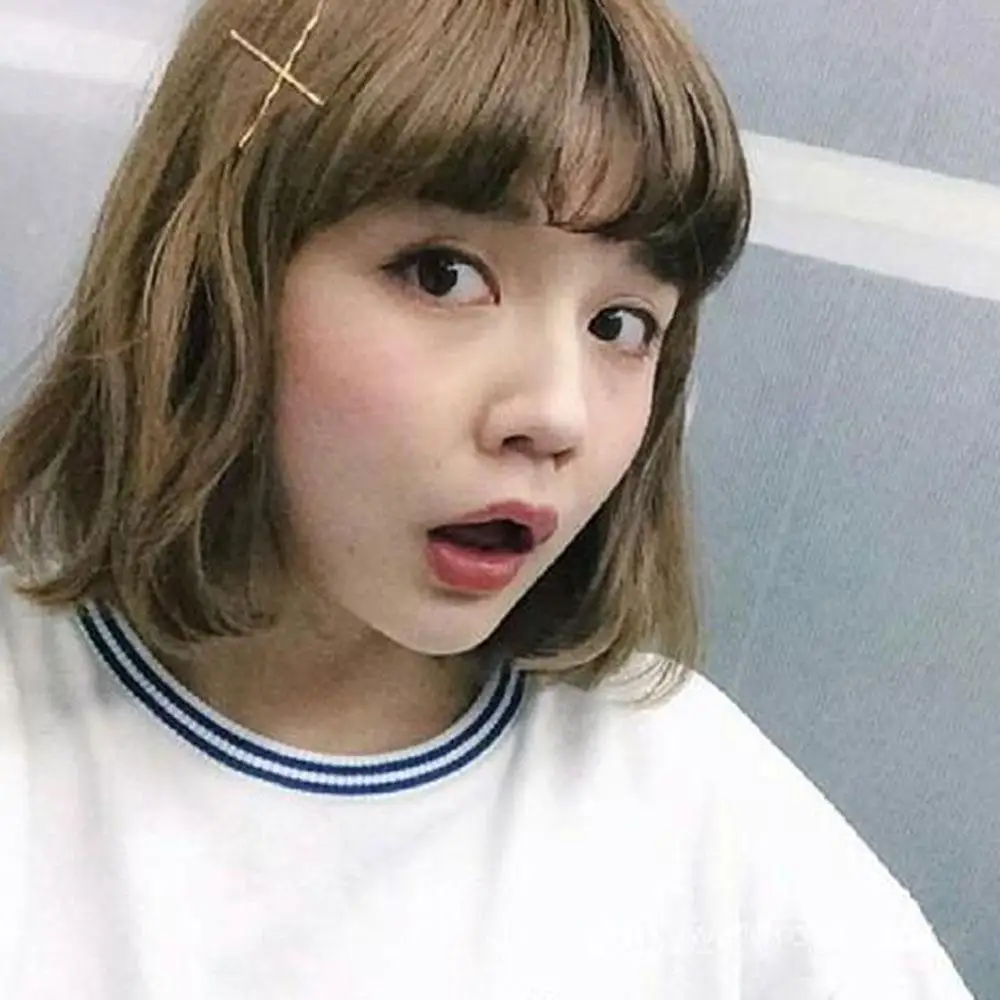 Женская заколка для волос в Корейском стиле Золотистая ретро аксессуары оптовая