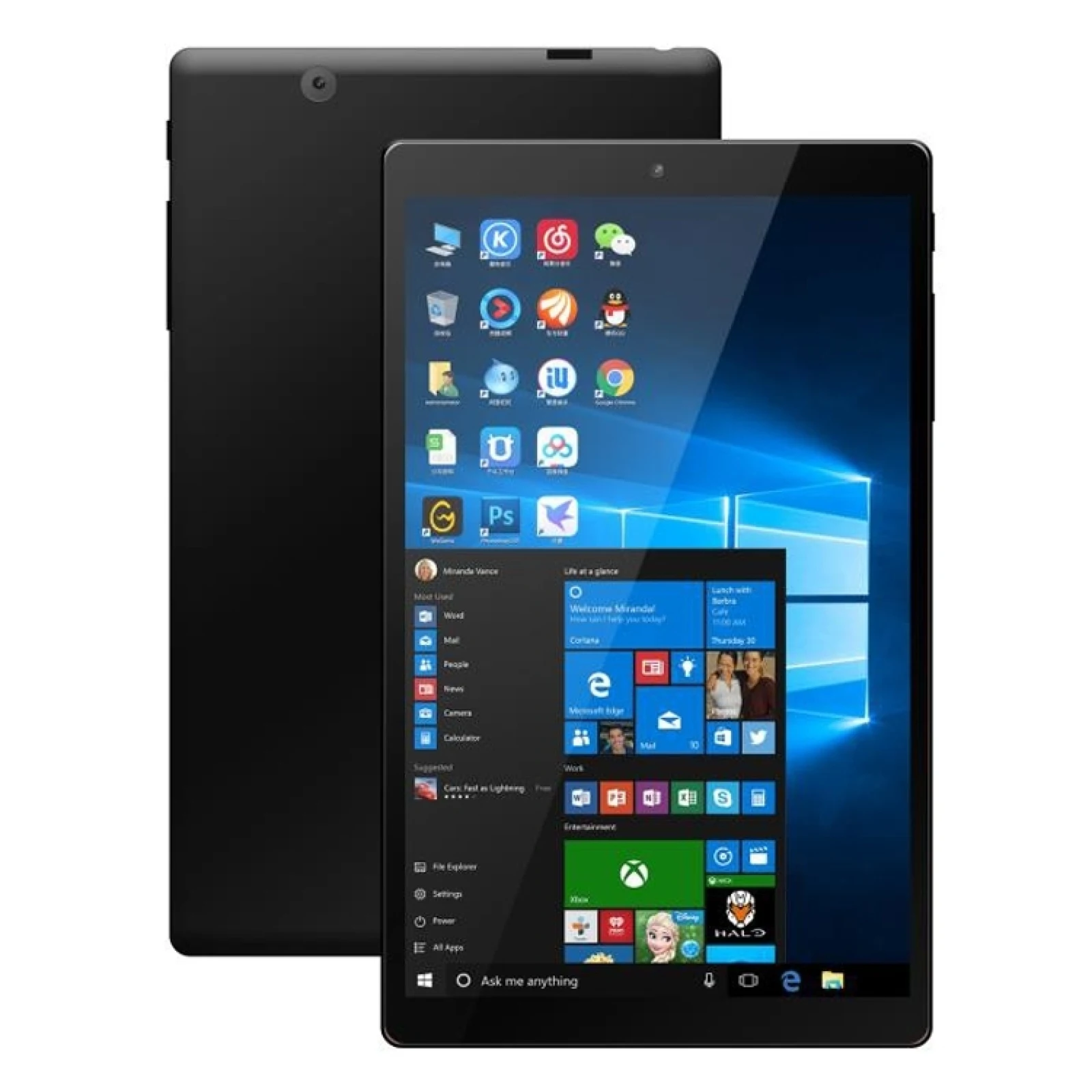 

8 inch Windows 10 Intel Atom Z8350 Quad Core 4GB RAM 64GB ROM IPS Screen Tablets PC Support TF Card & BT 4.0 & Dual WiFi Tablet