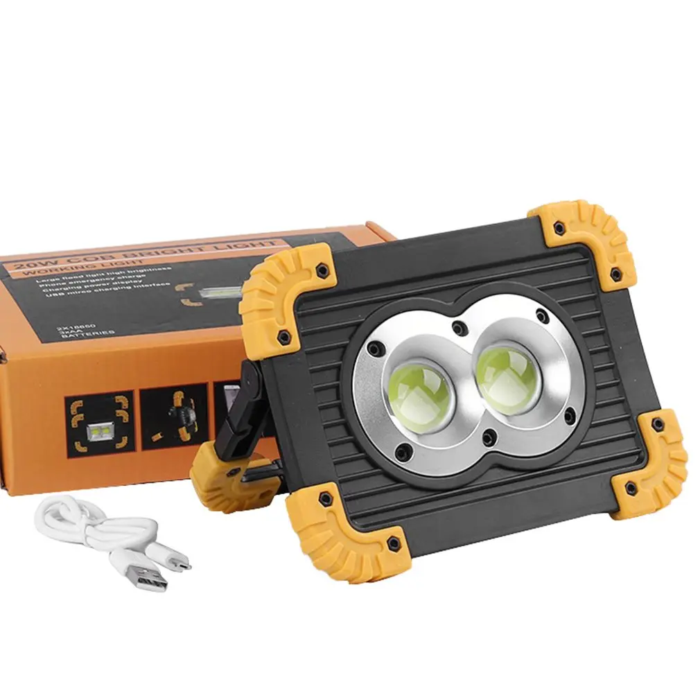 

Super Bright COB LED Emergency Light 20W Camping Tent Light Rechargeable Outdoor Camping Lamp Portable Lantern
