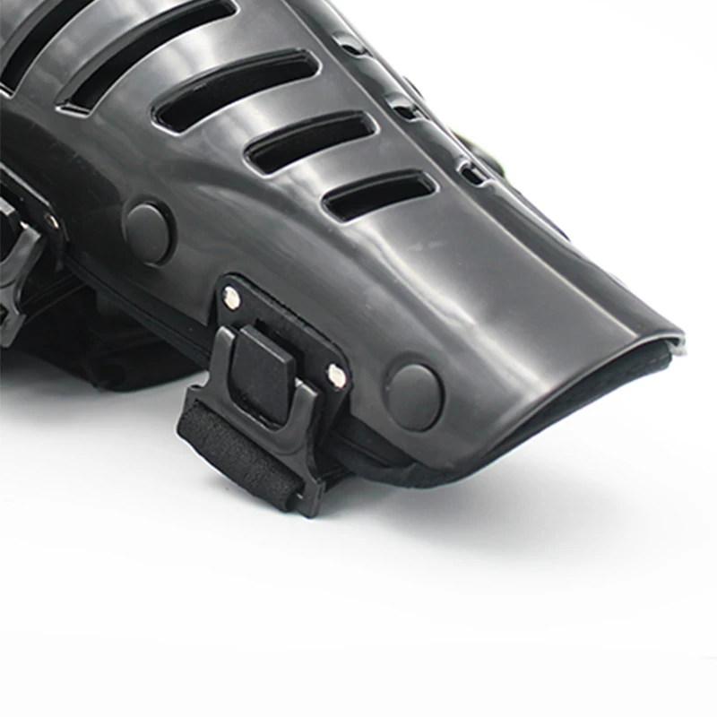 Наколенники для мотоцикла Черная защитная Экипировка твердые дышащие