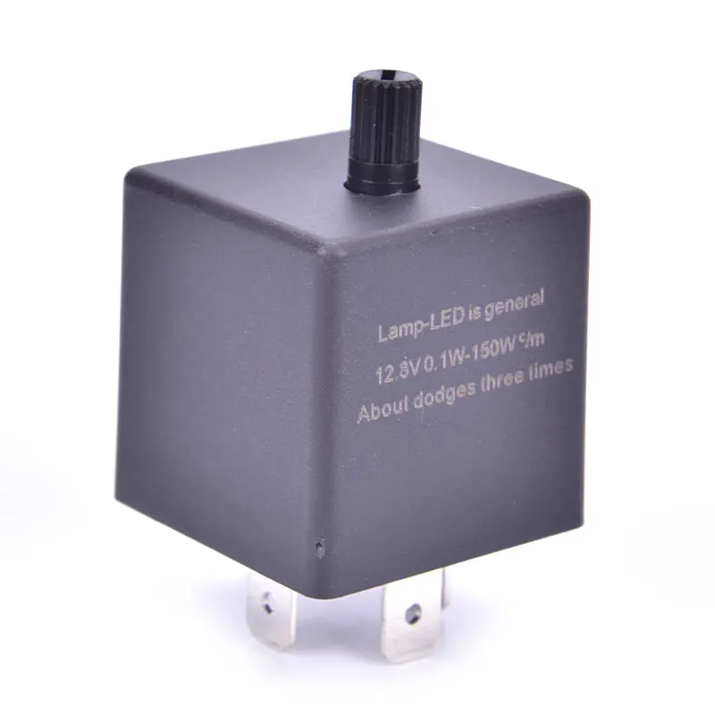 3 х контактный автомобиль мотоцикл Светодиодный проблесковый маячок реле 12V