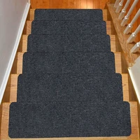 13pcsset stair tread carpet mats self adhesive floor mat door mat step staircase non slip pad protection cover pads home decor