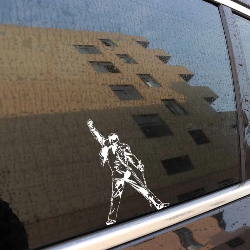 Aliauto Personality Car Sticker Freddie Mercury Vinyl Rock Classic Accessories PVC Decal for Seat Ibiza Passat Golf 7 16cm*10cm |