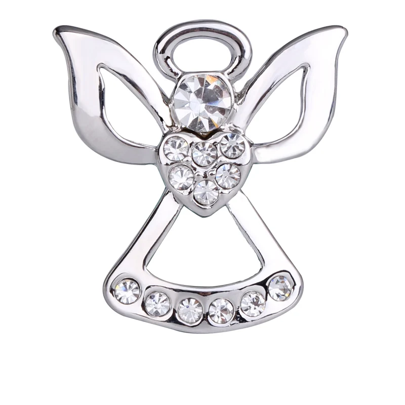 

Ladies brooch copper alloy electroplated true platinum angel accessories fashion popular jewelry