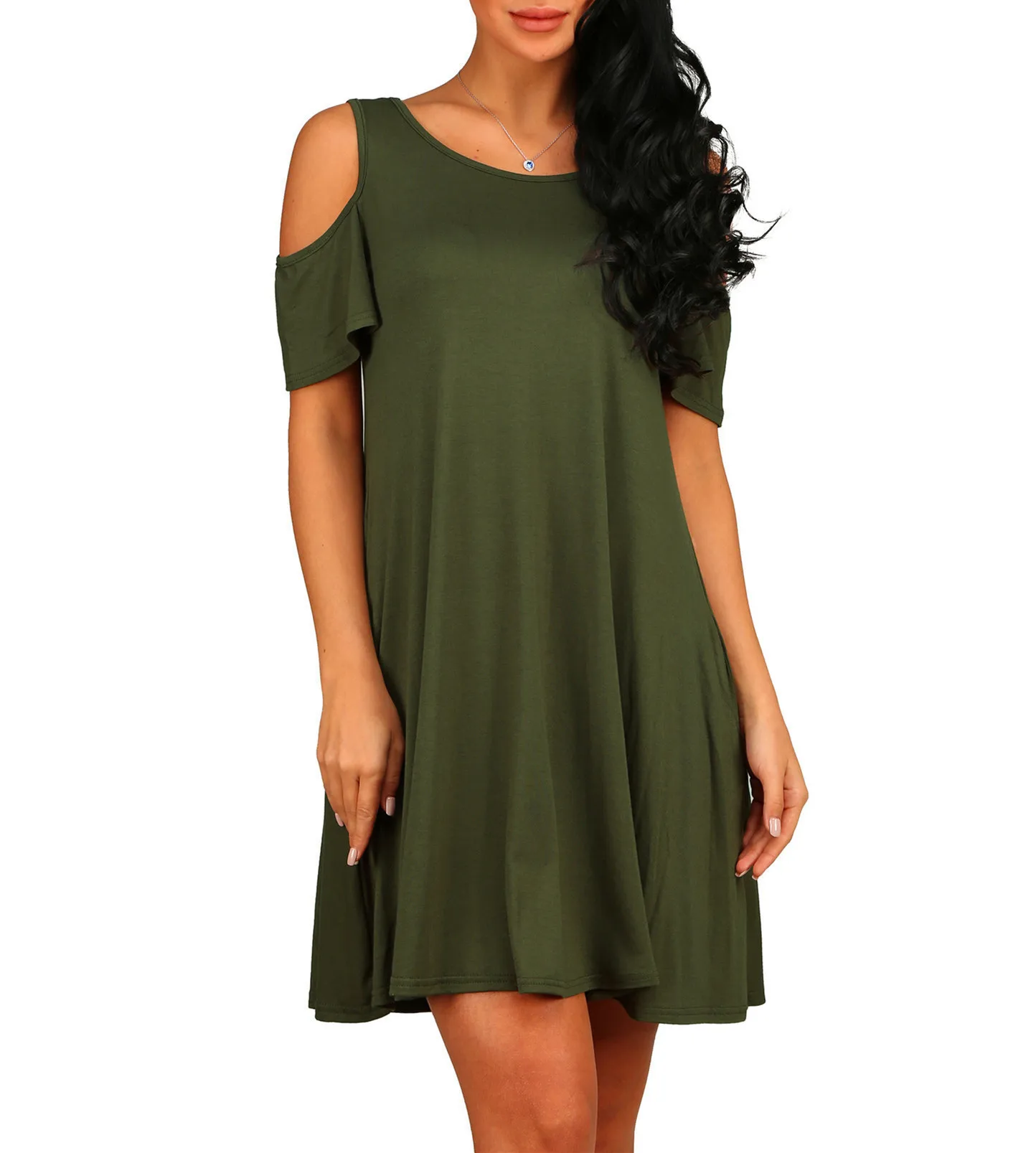 

Dresses Female Women Dress Summer 2021 Solid Beach Off Shoulder Long Vestidos Beach Sexy Sundress Casual Dress Women Clothing