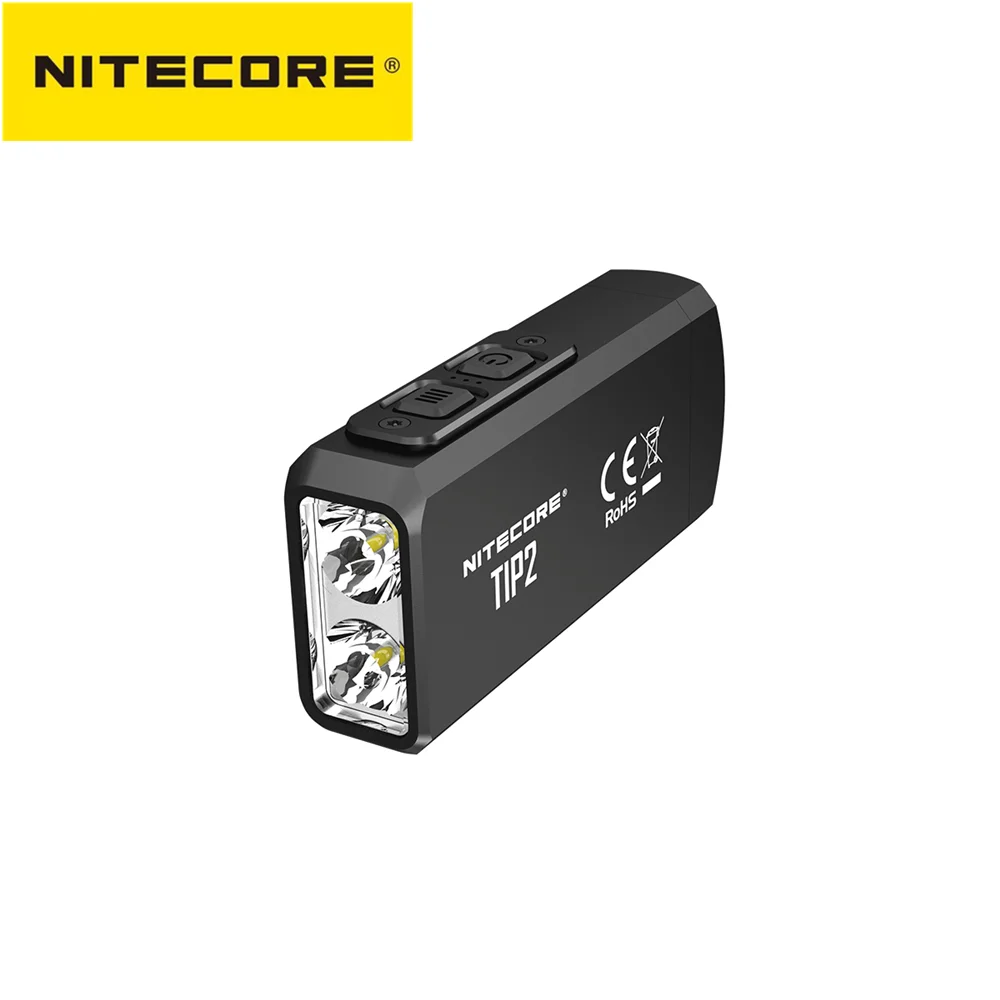 Оригинальная вспышка NITECORE TIP2 светсветильник льник для брелока CREE XP-G3 S3 720 люмен USB