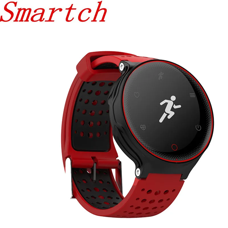 Smartch IP68 спортивные Смарт часы кровяное давление фитнес трекер монитор сердечного