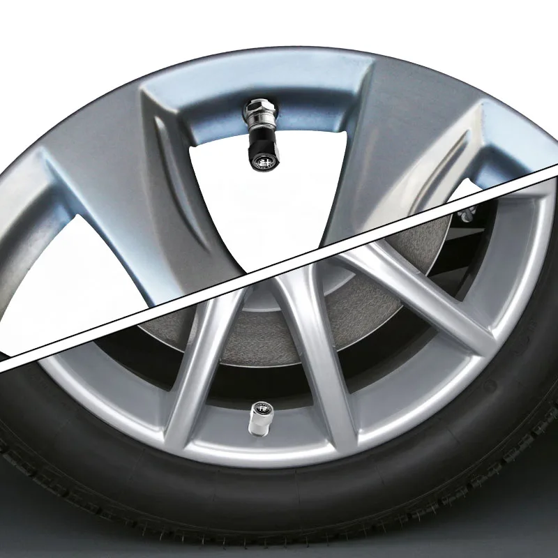 4 шт. Металлические колпачки на стержни клапана автомобильной шины автомобильные