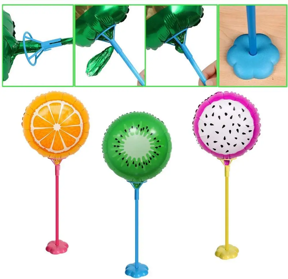 5 шт. подставка для шариков на основе цветов|Воздушные шары и аксессуары| |