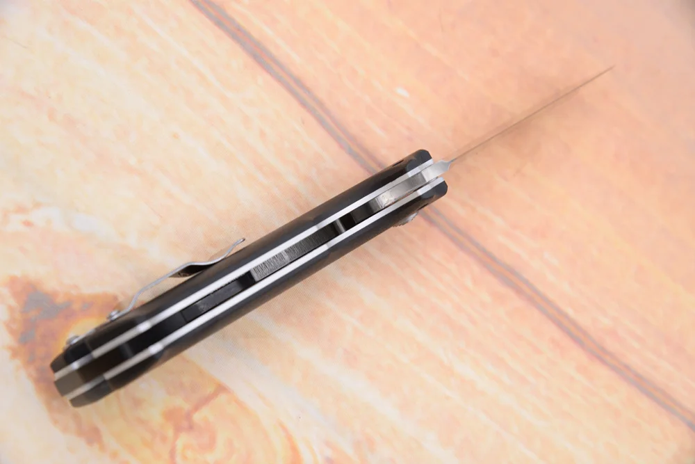 Карманный складной нож JUFULE AD10 G10 Mark S35vn/карбоновый ламинат M390 |