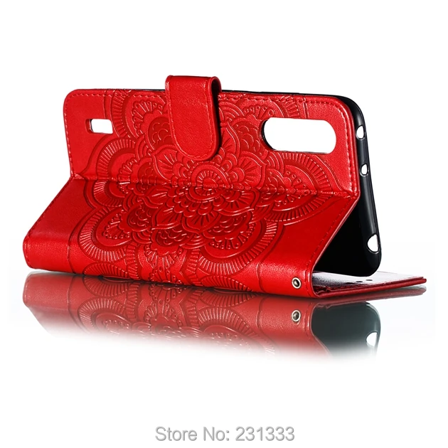 Mandala Flower Wallet Leather Pouch Case For Huawei Honor X9 PRO NOVA 5 MOTO ONE Strap Stand PU ID Card Skin Cover 50PCS | Мобильные