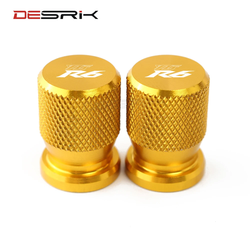 Универсальный для YAMAHA YZFR6 YZF R6 YZF-R6 2017 2018 аксессуары мотоциклов колпачки клапанов