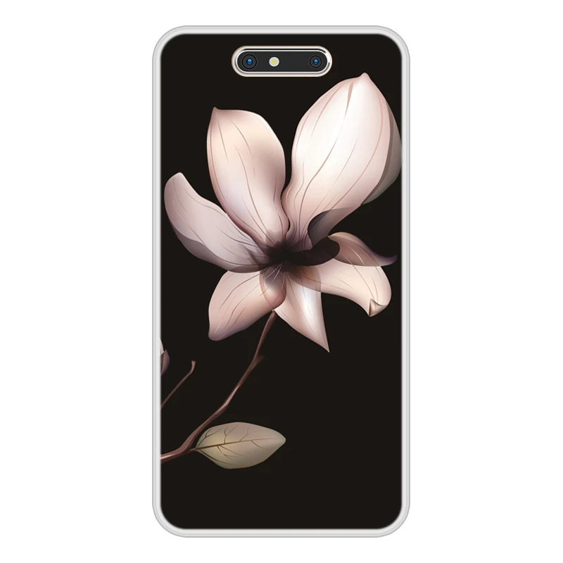 Чехол для ZTE Blade V8 мягкий силиконовый чехол из ТПУ с шикарным рисунком чехлы в